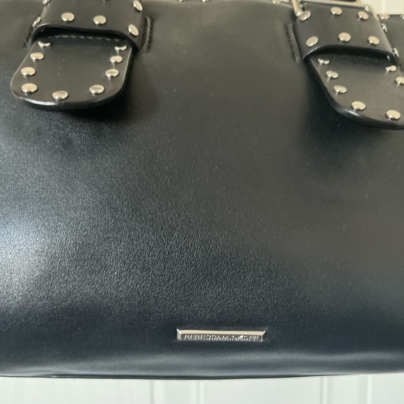 Rebecca Minkoff Midnighter Medium Satchel Shoulder Crossbody Handbag - Picture 6 of 16